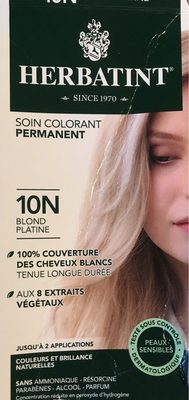 Soin Colorant Permanent 10N Blond Platine