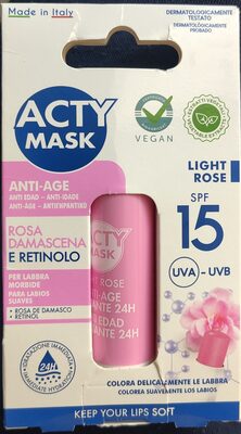 Lip balm rosa damascena e retinolo
