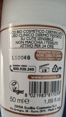 Dei Roll On biologico Olio di Argan