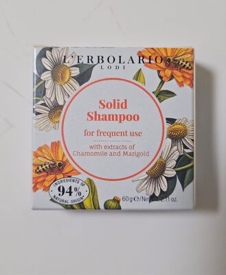 Shampoo Solido con estratti di Camomilla e Calendula