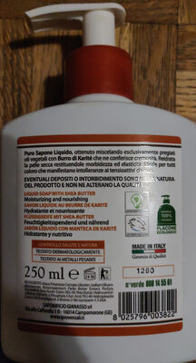 Puro sapone liquido al karité