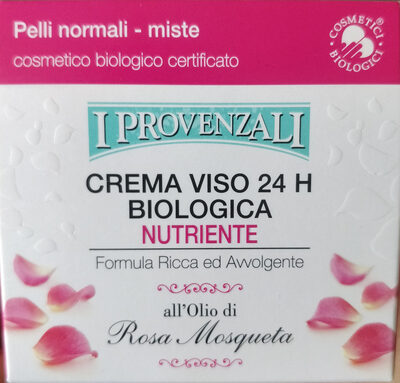 Crema viso 24 h biologica nutriente