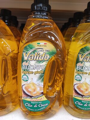 Valido Bucato sapone giallo