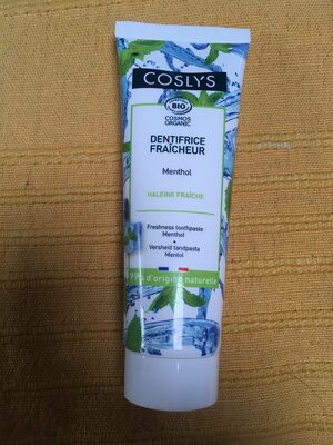 Dentifrice fraîcheur menthol