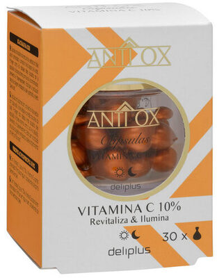Cápsulas vitamina C 10% Antiox
