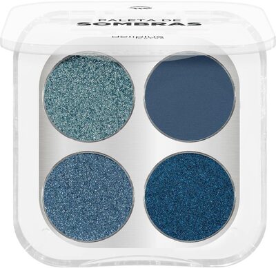 Paleta sombras de ojos Deliplus 04 azul