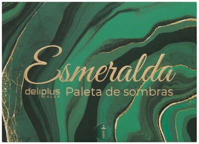 Paleta sombras de ojos Esmeralda Deliplus