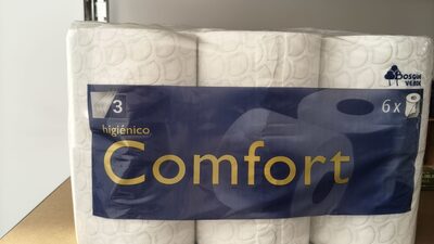 Papel higiénico Comfort 3 capas