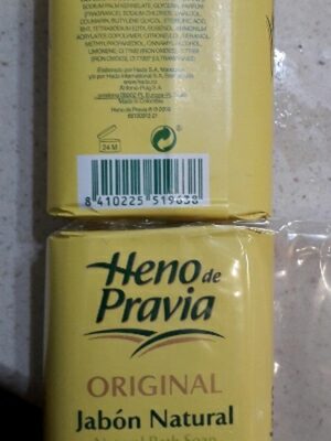 Jabón natural en pastilla