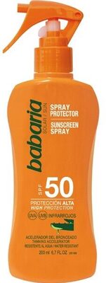 Spray protector aloe vera SPF50