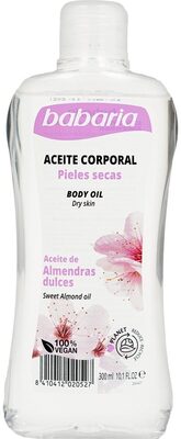 Aceite corporal almendras