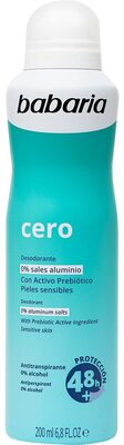 Desodorante cero