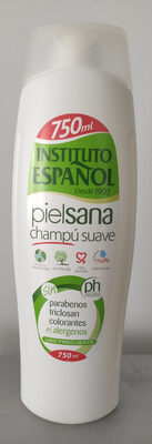 Champú suave piel sana