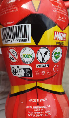 Gel corps et cheveux (bouteille Iron Man)