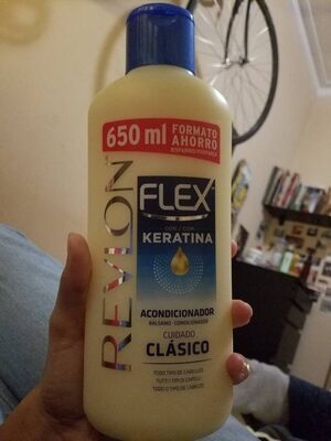 Flex con keratina acondicionador clásico