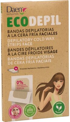 Ecodepil bandas depilatorias facial
