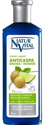 Champú anticaspa cabellos grasos