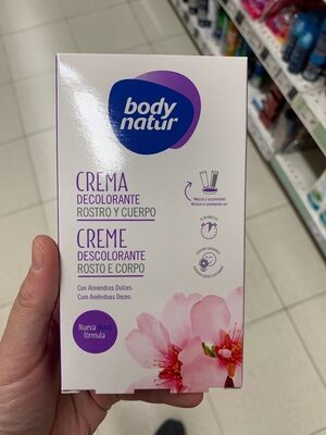Crema decolorante