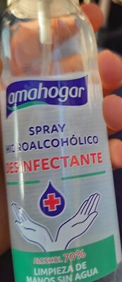 Spray hidroalcohólico