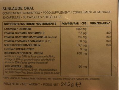 Sunlade oral