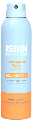 Fotoprotector Isdin Transparent Spray Wet Skin SPF50 Isdin