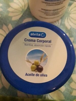 Crema corporal oliva