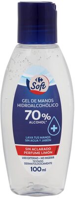 Gel de manos sin agua