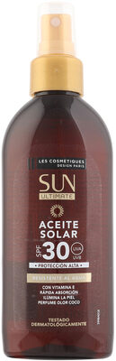 Aceite seco solar coco spf20 sun ultimate spray