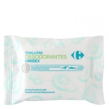 Toallitas desodorantes crf x12