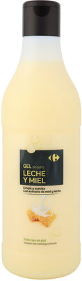 Gel de baño leche y miel