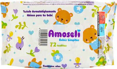 AMOSELI LINGETTES BEBE x 72 unités