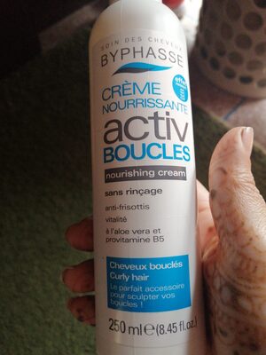 Crème nourrissante activ boucles
