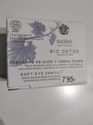 Contorno de ojos y crema suave