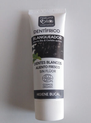 Natura bio cosmetics dentífrico blanqueador