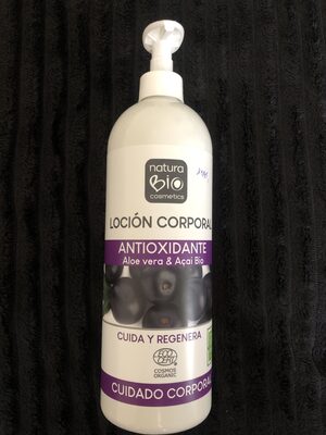 Locion corporal Antioxidante Aloe vera & Açai Bio
