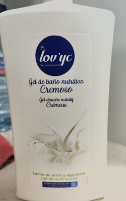 Gel de baño nutritivo cremoso