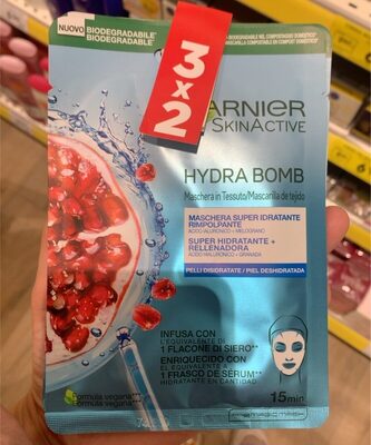 Hydra bomb, mascarilla super hidratante + rellenadora