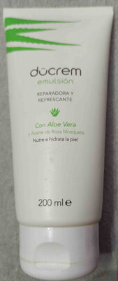Emulsion reparadora y refrescante