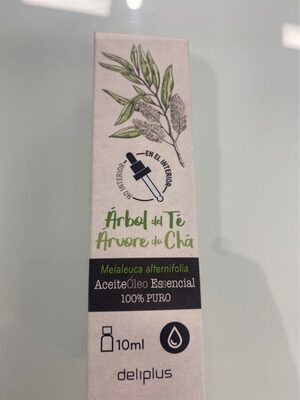 Aceite árbol del té 100% puro con pipeta dosificadora