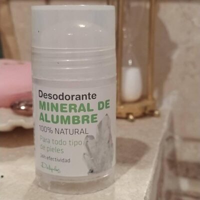 Desodorante mineral de alumbre