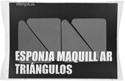 Esponja maquillaje triángulos Deliplus