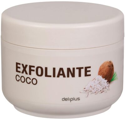Exfoliante corporal con partículas de coco
