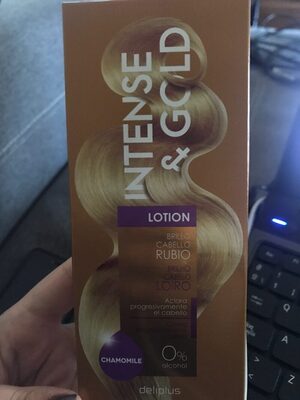 Intense & gold lotion