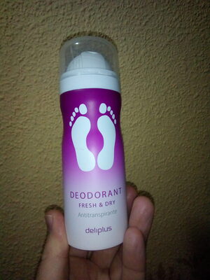 Desodorante para pies fresh & dry antitranspirante