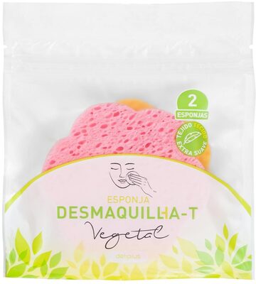 Esponja facial desmaquillante