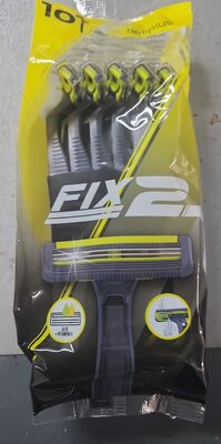 Fix 2 maquinillas de afeitar desechables