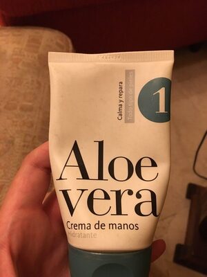 Crema de manos de aloe vera