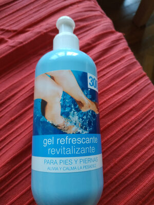 Gel refrescante revitalizante pies y piernas