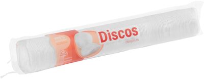 Discos 100% algodón