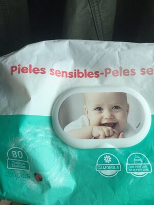 Toallitas pieles sensibles
